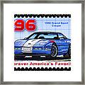 1996 Grand Sport Corvette Framed Print