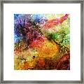 1d Abstract Expressionism Digital Painting Framed Print