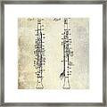 1942 Electric Clarinet Patent  #3 Framed Print