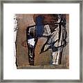 Abstract Figure In Landscape #2 Framed Print