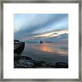 Anderson Dock Sunset #1 Framed Print