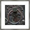 Antique Door Knocker 1 Framed Print