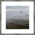 Backroad In Farm Country #2 Framed Print