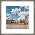 Big Ben And Parliament Building Framed Print