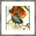 Bugs And Blooms Album #2 Framed Print