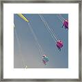 Chairoplane Carts Framed Print