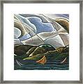 Clouds And Water #2 Framed Print