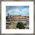 Colosseum In Rome #2 Framed Print