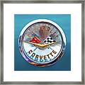 Corvette Badge #2 Framed Print