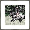 Cowboys Ride #2 Framed Print