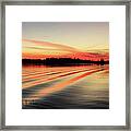 Doug Hobson, Red Rock Lake #2 Framed Print