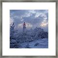 East Quoddy Lighthouse 36 Below #2 Framed Print