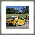 #ferrari #458italia #print #2 Framed Print