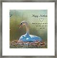 Happy Mothers Day Framed Print