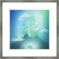 High Up On The Mountains #2 Framed Print