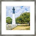 Hunting Island Lighthouse #2 Framed Print