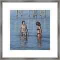 In The Water #2 Framed Print