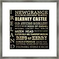 Ireland Famous Landmarks #2 Framed Print