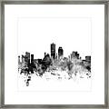 Knoxville Tennessee Skyline #2 Framed Print
