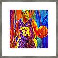 @kobebryant @lakers @dodgers #2 Framed Print