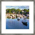 Lobster Boats - Perkins Cove - Maine Framed Print