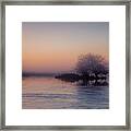 Morning Mist And Frozen Tarn... #2 Framed Print