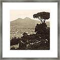 Naples: Mt. Vesuvius #2 Framed Print