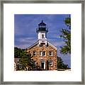 Sheffield Island Light In Norwalk, Connecticut Framed Print