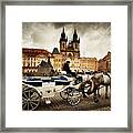 Old Town Square Buildings #2 Framed Print