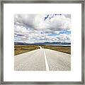 On The Road In Iceland #2 Framed Print