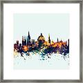 Oxford England Skyline #2 Framed Print