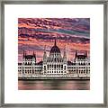 Pink Parliament Framed Print