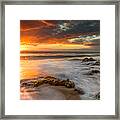 Poolenalena Sunset #2 Framed Print
