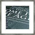 Retirement Home Signage #2 Framed Print