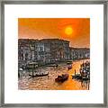 Riva Del Ferro. Venezia #2 Framed Print