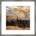 Speleothems In Lagangs Cave #2 Framed Print