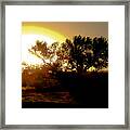 Sunset At Bosque Del Apache  #2 Framed Print