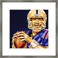 Super Bowl 50 Broncos Vs Panthers #2 Framed Print
