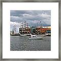 Tall Ships 2015 In Belfast, Northern #2 Framed Print