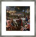 The Adoration Of The Golden Calf #2 Framed Print