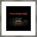 Welcome To Gator Country #1 Framed Print