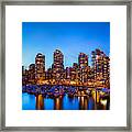 Yaletown From Cambie Bridge #2 Framed Print