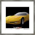 2003 Corvette Z06 50th Anniversary Model Framed Print