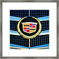 2011 Cadillac Cts Performance Collection Emblem -0584c Framed Print