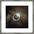 2017 Solar Eclipse Exit Ring Framed Print