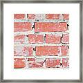 Brick Wall #23 Framed Print