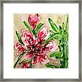 Divine Flowers #2417 Framed Print