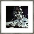 Astronaut At Work 15 Framed Print