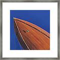 The Color Of The Sky On A Clear Day Framed Print