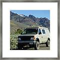 2da5944-dc Our Sportsmobile At Steens Mountain Framed Print